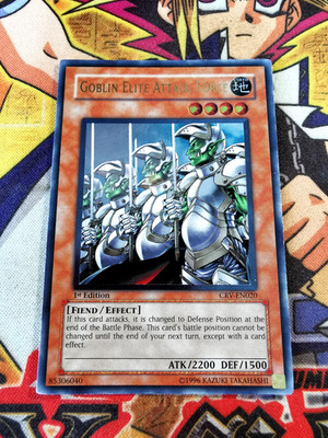 Goblin Elite Attack Force crv-en020 1st Edition (VLP/LP) Ultimate Rare Yu-Gi-Oh!