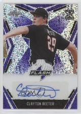2020 Leaf Flash Purple 12/35 Clayton Beeter #BA-CB1 Auto uk2