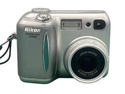 ニコン COOLPIX 4300 レトロデジカメ オールドコンデジ Nikon Digital Camera Coolpix 4300 4.0MP Silver | eBay