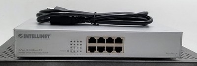 INTELLINET NETWORK SOLUTIONS 8 PORT 10/100BASE-TX AUTO MDIX