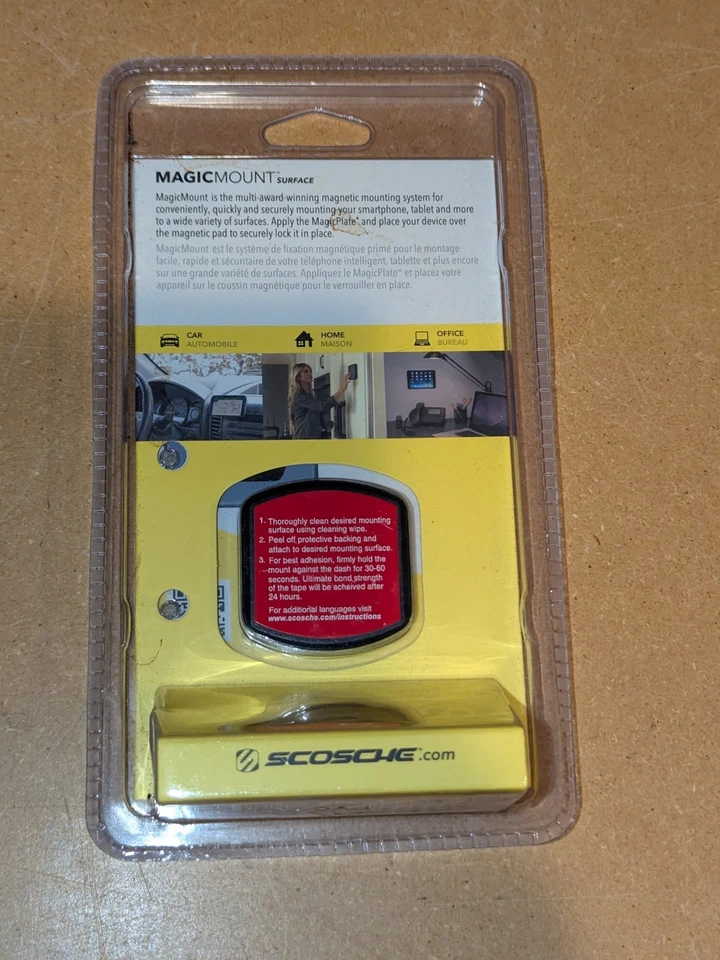 Scosche MagicMount Surface Magnetic Phone Mount - Adhesive Flush - Image 3 of 4