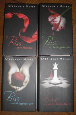 Stephenie Meyer Biss Twilight Saga HC Morgengrauen Mittagsstunde Abendrot Nacht