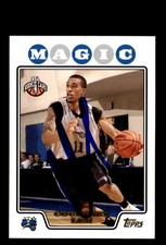 Signed Basketball Card Auto Courtney Lee 2008-09 Topps #217 Orlando Magic