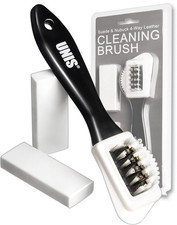 Suede Nubuck 4 Way Cleaning Brush Kit Shoe Boot Care With 2 Erasers