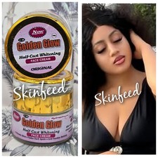    Golden GLOW H-C Whitening Brightening Face Cream 50g X 1