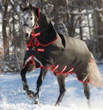 Horseware Rambo Supreme with Vari-Layer (450g Heavy) Turnout Blanket, Size 78