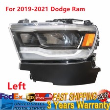 For 2019-2021 Dodge Ram 1500 Full Led Headlight Oem Driver Left Side Headlamp Lh For 2019-2021 Dodge Ram 1500 Full Led Headlight Oem Driver Left Side Headlamp Lh