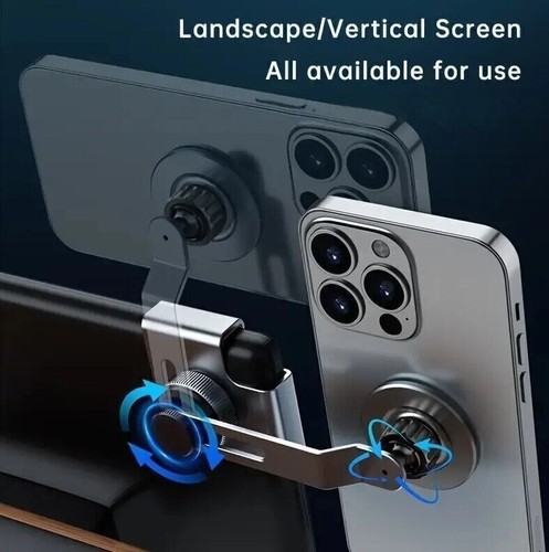 Enhances Screen Use Car Phone Holder , Ideal For Tesla Model 3 and Y Car Electro - Photo 11 sur 13