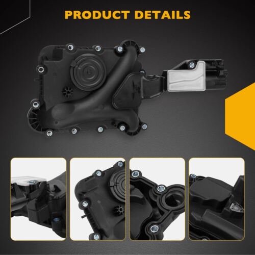PCV Engine Crankcase Vent Valve Oil Separator For 05-15 Audi A4 A5 A6 A7 A8 Q5 - Picture 4 of 6