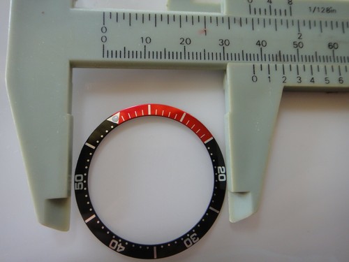 New ORIS Top Bezel Insert Ring Titanium CHRONOGRAPH Diver 7542 Ø 44mm - Picture 4 of 6