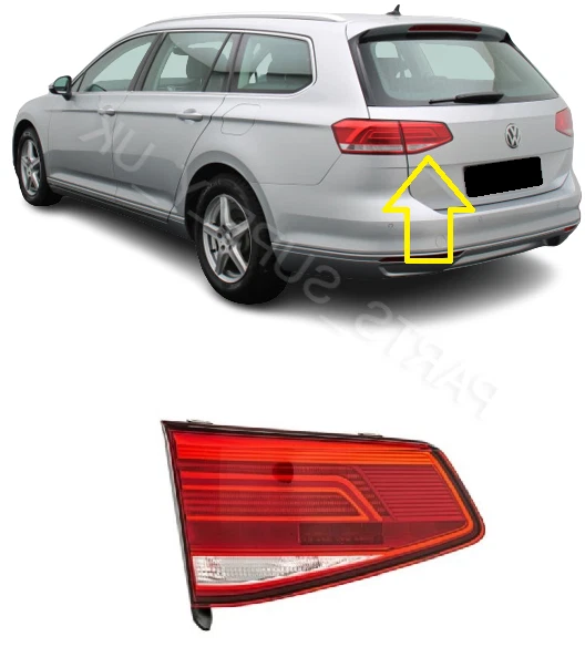 NEW FOR VW B8 INNER TAIL LIGHT LAMP KOMBI VARIANT LEFT LHD | eBay