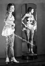 Tattooed Lady Betty Broadbent 3 - Vintage Photo Print