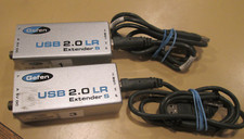 Set of 2 Gefen EXT-USB2.0-LR USB Extender CAT5 S w/ USB Cable