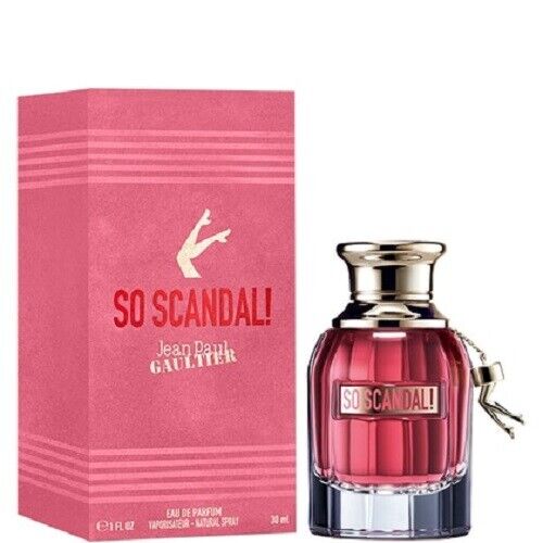 JEAN PAUL GAULTIER SO SCANDAL! 30ML EAU DE PARFUM SPRAY BRAND NEW & SEALED - Afbeelding 1 van 3