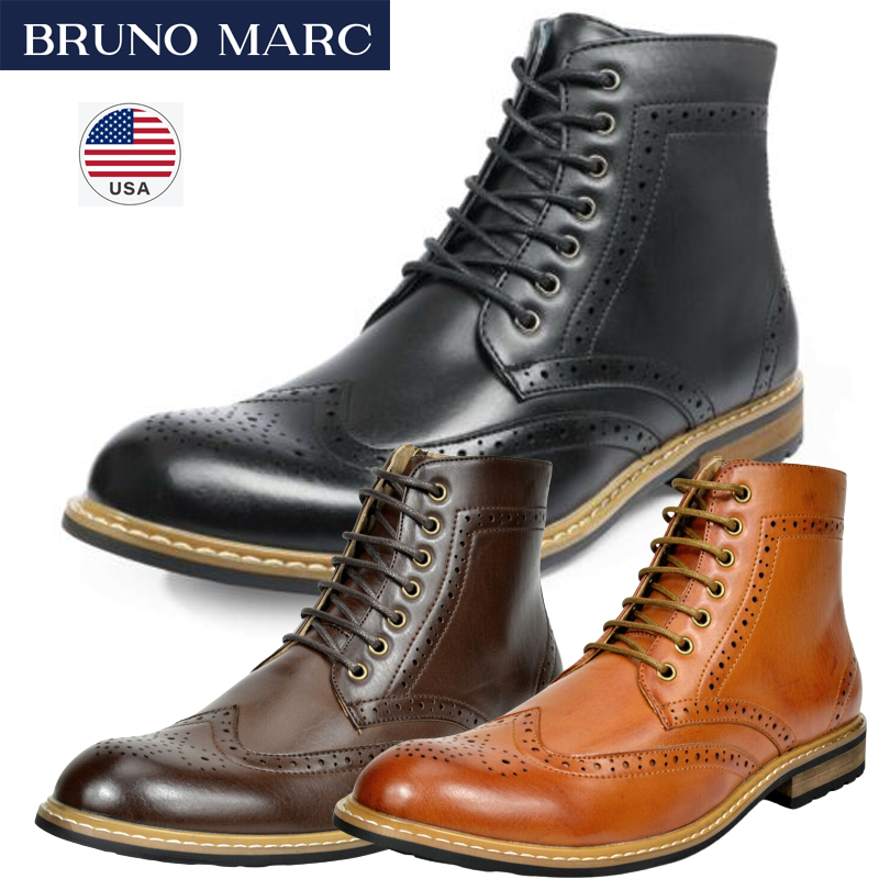 Men Ankle Motorcycle Boots Oxford Chukka Boots Side Zipper Shoes