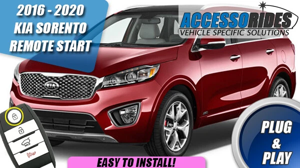 Fits 2016 2020 KIA SORENTO REMOTE START PLUG AND PLAY CAR