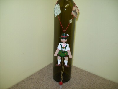 Kathe Wohlfahrt Wooden German Folk Art Hand Painted Ornament