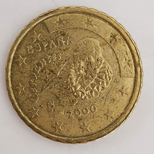 10 eurocent Hiszpania 2000 - Zdjęcie 3 z 4