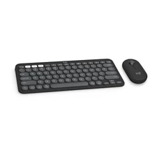 Pebble 2 Mac Combo: Quiet, slim wireless keyboard & mouse. Bluetooth, graphite.