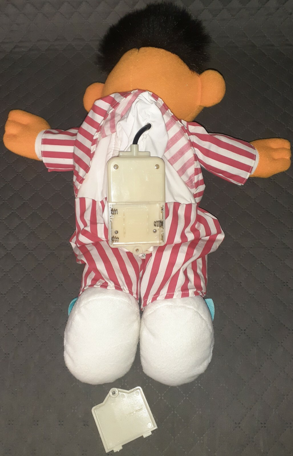 Vintage 1996 18" Tyco Sleep Snore Ernie Talking & Singing Sesame Street Toy Doll eBay