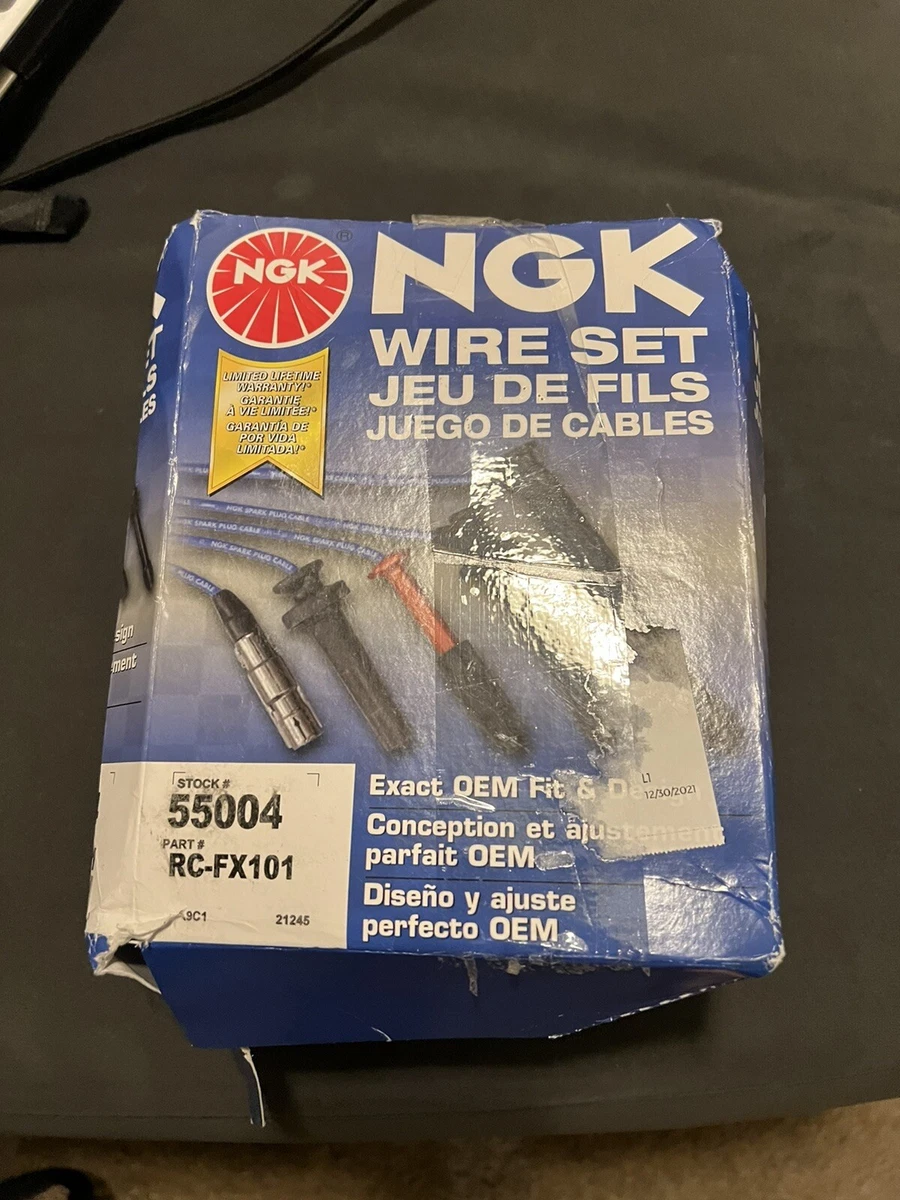 09'13) NGK FX101 Plug Wires Fit 2009 Subaru Forester, 45 OFF