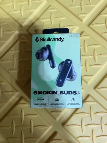 Skullcandy Smokin' Buds XT True Wireless in-Ear Earbuds True Black Brand New