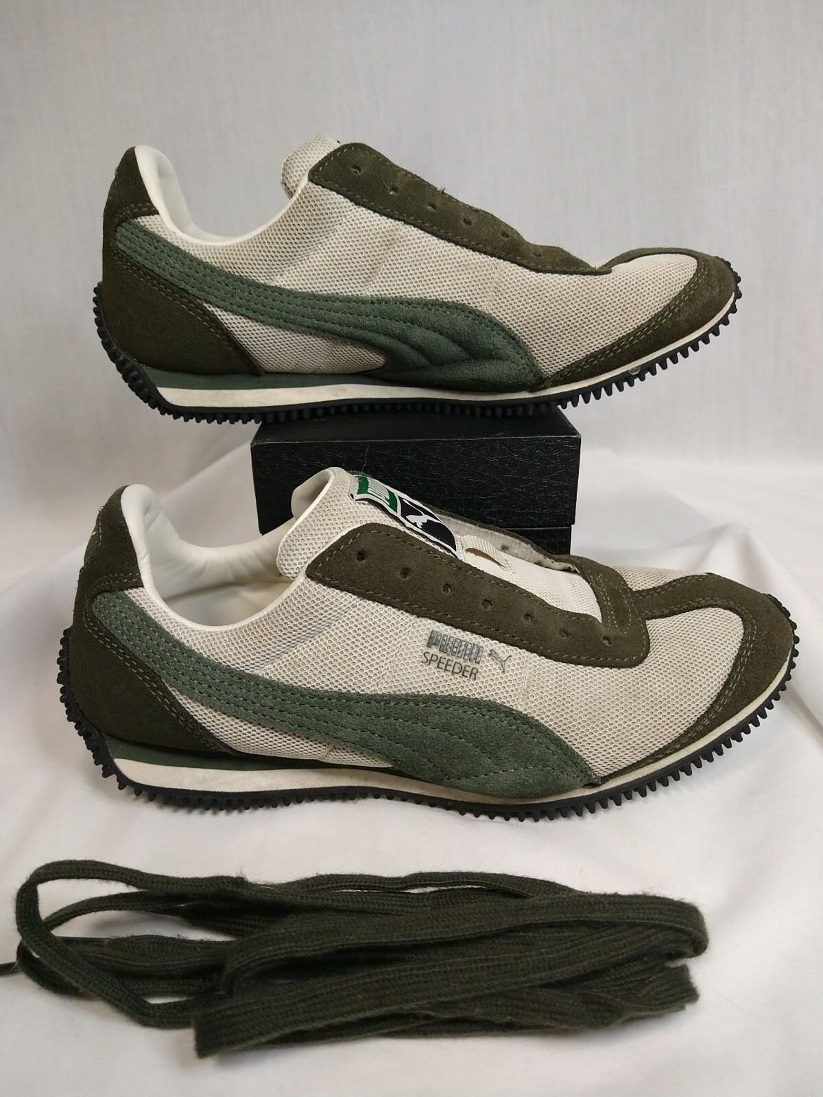 Puma Speeder Mesh Lace Up Mens 5 