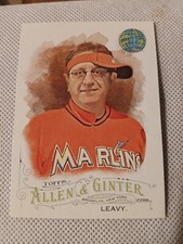 2016 LAURENCE LEAVY TOPPS ALLEN & GINTER BASEBALL CARD #45 MARLINS MAN SUPER FAN