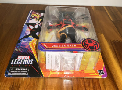 Marvel Legends Jessica Drew 15 Cm – Spider-Woman Du Film Across The Spider-Verse – 2 Paires De Mains, Articulations Premium – Dès 4 Ans