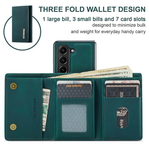Schutz Handyhülle Für Samsung Galaxy Z Fold5 Fold4 Fold3 Leder Cover Flip Tasche - Bild 67 von 83