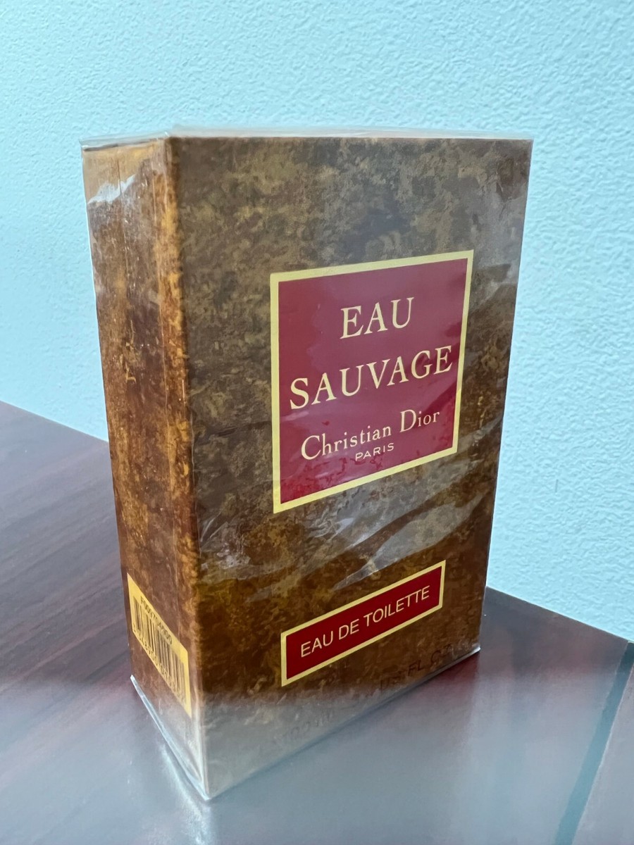 VINTAGE* EAU SAUVAGE by DIOR 3.4 oz / 100 ML Eau De Toilette