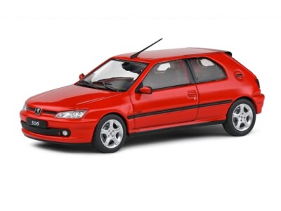 Solido Peugeot 306 GTI S16 2002 Red 1:43 4311403
