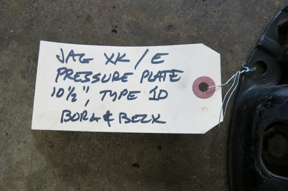 Placa de pressão Jaguar XK XKE Borg & Beck 10,5" tipo 10 - Imagem 3 de 3