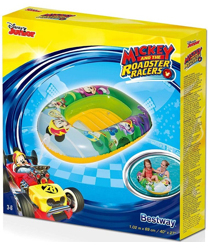 Bestway 91003 Canotto Gonfiabile Per Bambini Mickey Mouse