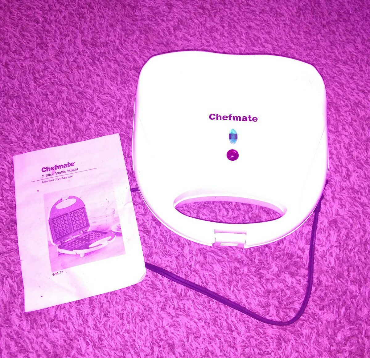 Chefmate 2slice sandwich maker eBay