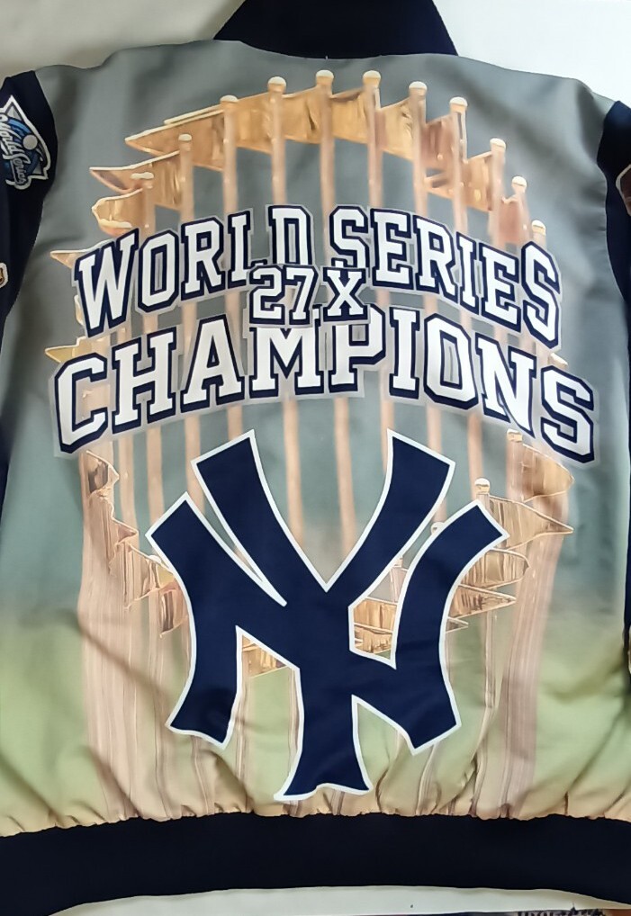 GENUINE MERCHANDISE BY GII NY YANKEES 27X WORLD SERIES CHAMPIONS
