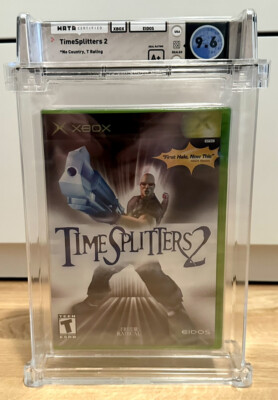Time Splitters 2 - Microsoft Xbox Wata 9.6 A+ Graded no VGA