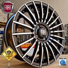 Twist Kit 4 Cerchi in lega da 15" Compatibili con Fiat Panda Doblo Idea Qubo 500