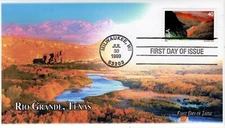 AO- C134-2, 1999, Rio Grande Texas, 40 cent. Scenic American Landscapes, Add-on