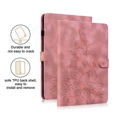Smart Leather Case Cover for iPad Air 13 11 M3 11th 10/9/8/7/6th Air 3/4/5/6 Pro - Picture 29 of 93
