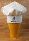 Disney Gourmet White Chef Hat Blue Embroidery Mickey Mouse One Size Fits Most
