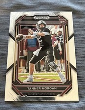 2023 Panini Prizm Draft Picks Tanner Morgan #113 RC