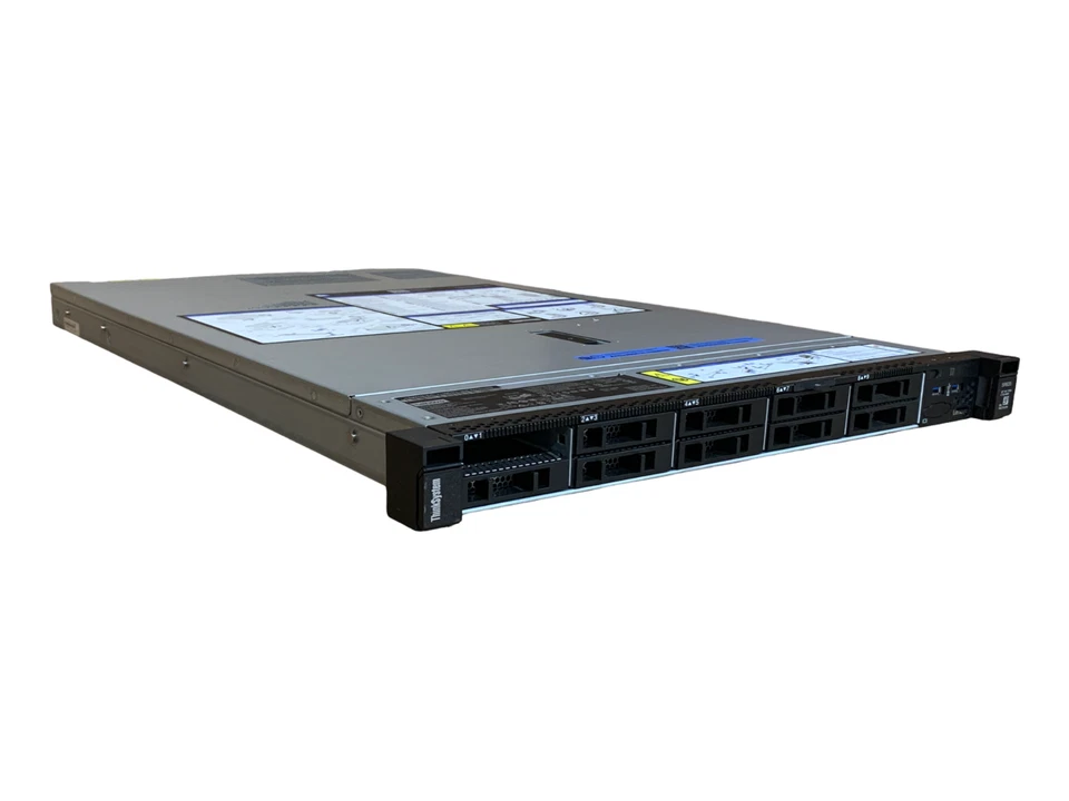 Lenovo ThinkSystem SR635 Type 7Y99 1U EPYC 7282 64GB RAM 10x2.5" (6xSATA 4xNVMe) - Image 4 of 4