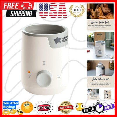 Gentle Baby Bottle Warmer with Smart Timer - Fits Most Bottle Brands
