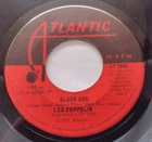 CANADA!!! LED ZEPPELIN Black Dog / Misty Mountain Hop 1971 ATLANTIC 45