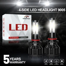 9005 6000K LED Headlight Bulb Kit Lo/Hi Beam For 2016-2020 Dodge  Charger  White