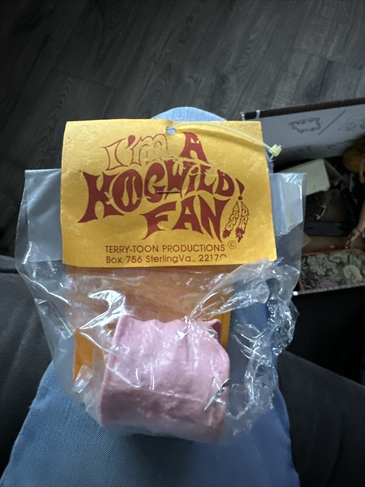 Vintage 1980s Rare Washington Redskins Pig Snout Football Memorabilia