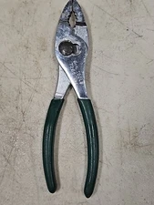 S-K Tools USA - Slip Joint Pliers - 6-1/2" - Green Handles - 7265 - SK