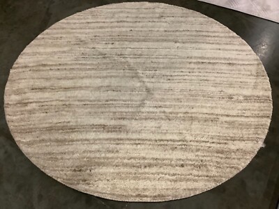 BEIGE / IVORY 6' X 6' RD Broken Thread Rug, Reduced Price 1172668228 CSB792B-6R