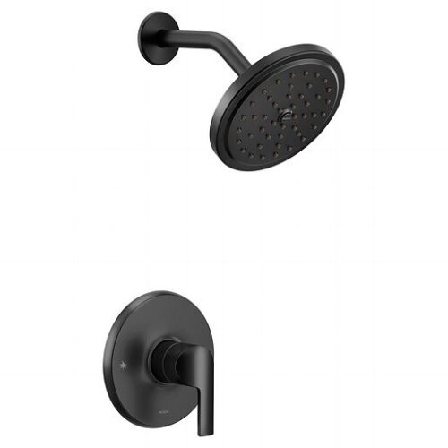Moen Doux UTS3202EPBL Matte Black M-CORE 3-Series Shower Only - Modern Design